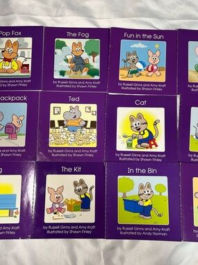 Hooked on Phonics Level 4 Learn to Read Lot 12‎ Books Purple Set Paperback